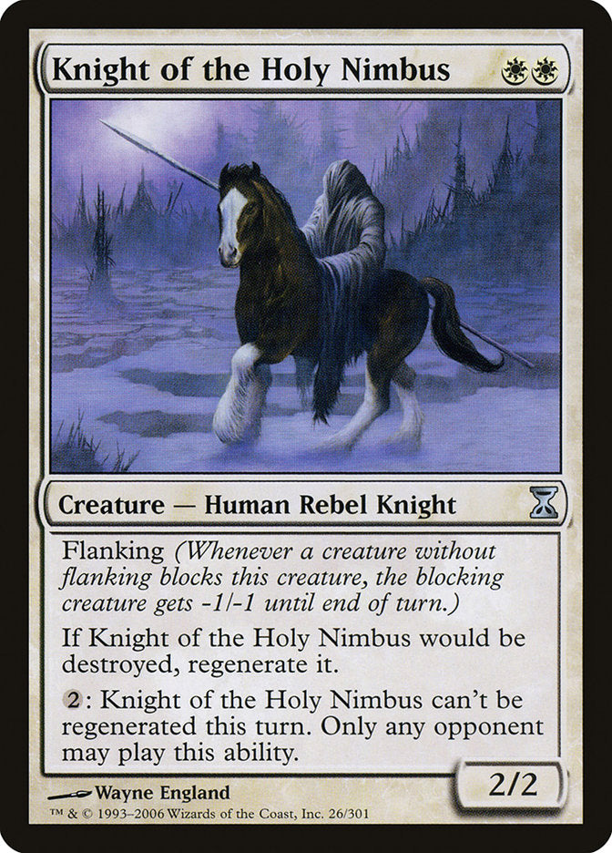 Knight of the Holy Nimbus [Time Spiral] | The Gaming-Verse