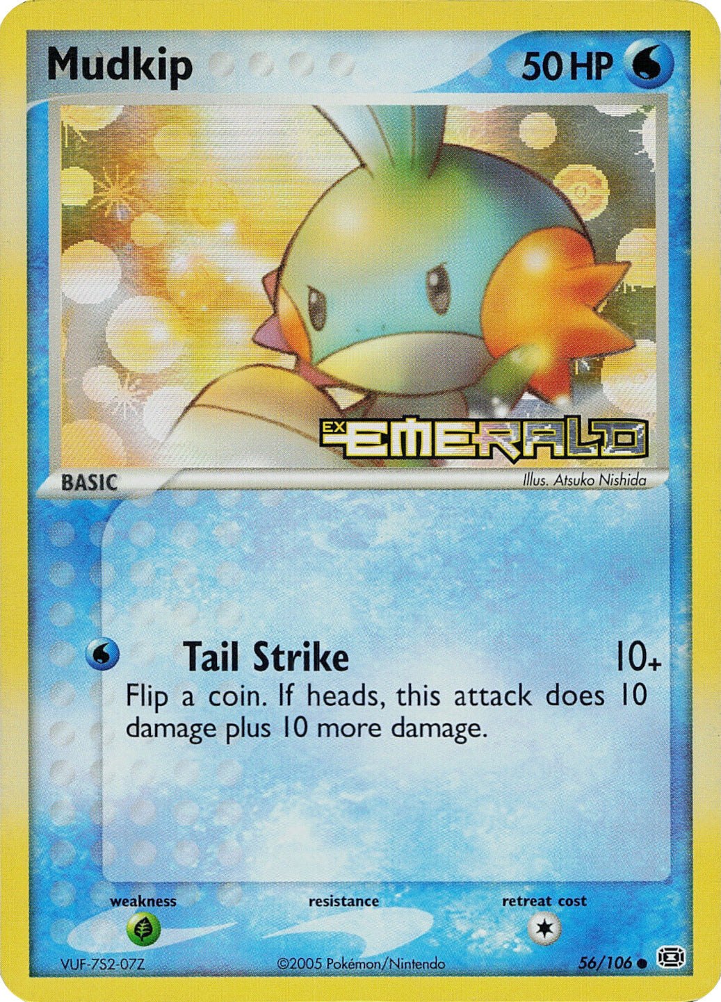 Mudkip (56/106) (Stamped) [EX: Emerald] | The Gaming-Verse