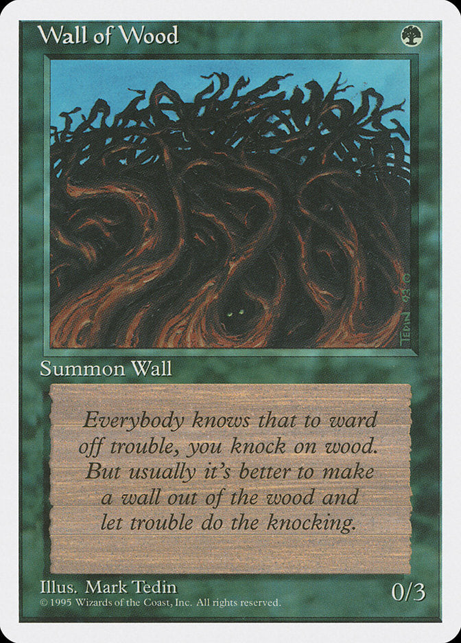 Wall of Wood [Fourth Edition] | The Gaming-Verse