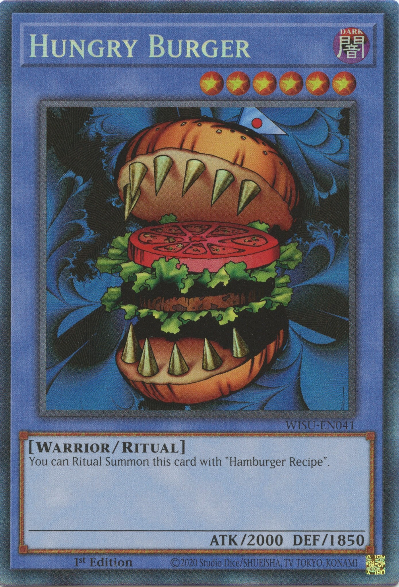 Hungry Burger [WISU-EN041] Collector's Rare | The Gaming-Verse