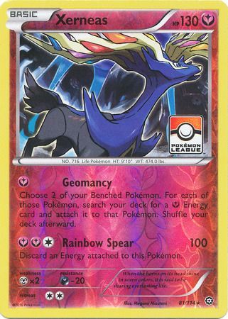 Xerneas (81/114) (Steam Siege League Promo) [XY: Steam Siege] | The Gaming-Verse