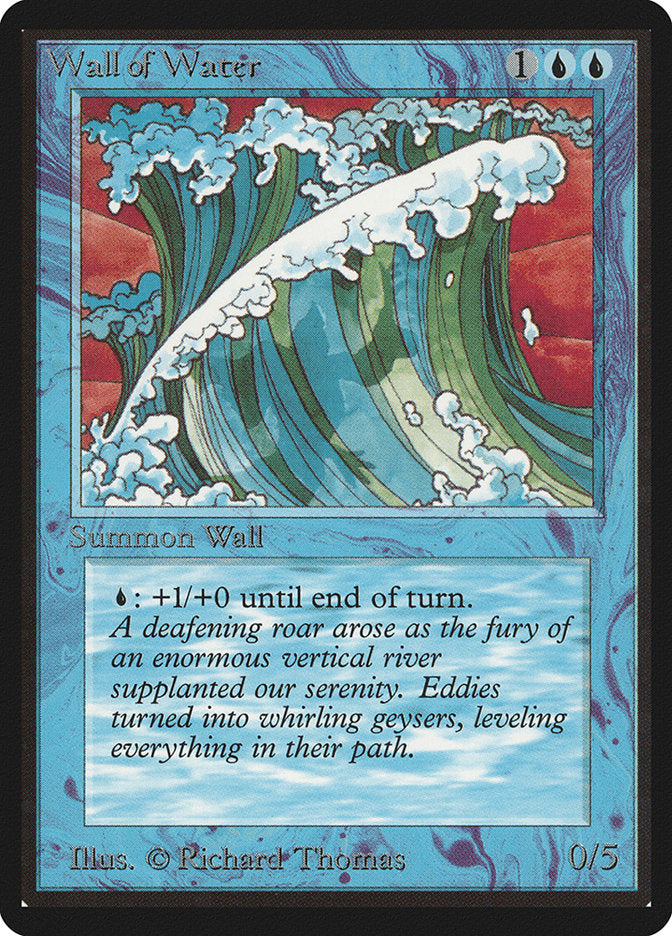 Wall of Water [Limited Edition Beta] | The Gaming-Verse