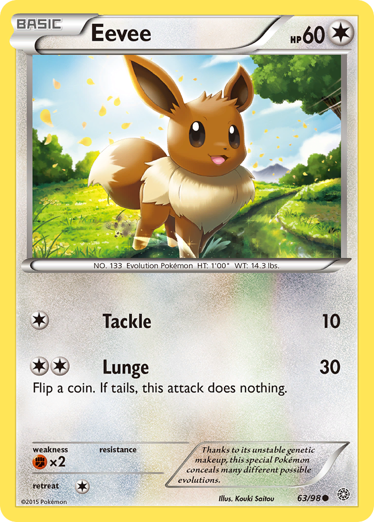 Eevee (63/98) [XY: Ancient Origins] | The Gaming-Verse