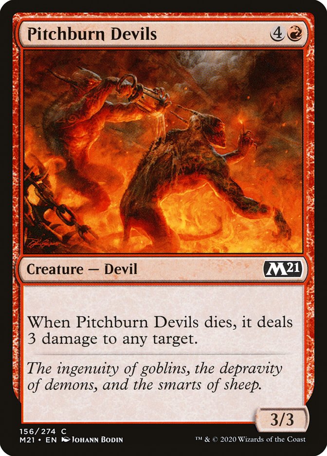 Pitchburn Devils [Core Set 2021] | The Gaming-Verse