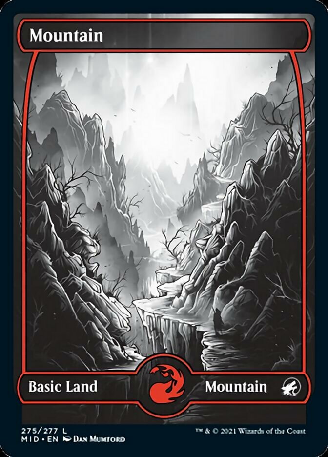 Mountain (275) [Innistrad: Midnight Hunt] | The Gaming-Verse