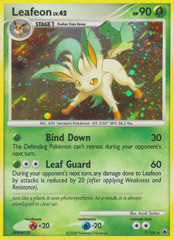 Leafeon (7/100) [Diamond & Pearl: Majestic Dawn] | The Gaming-Verse