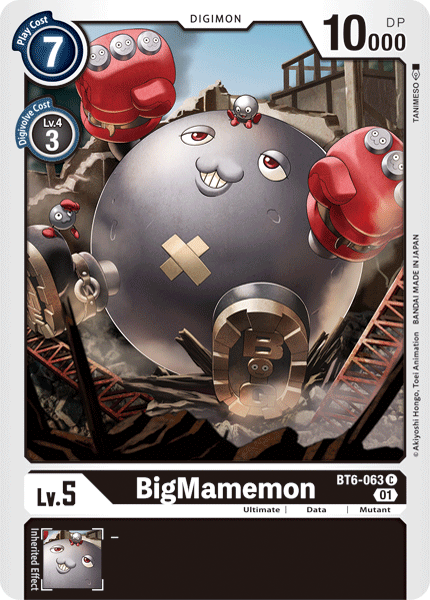 BigMamemon [BT6-063] [Double Diamond] | The Gaming-Verse