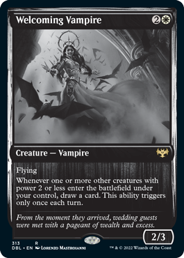 Welcoming Vampire [Innistrad: Double Feature] | The Gaming-Verse