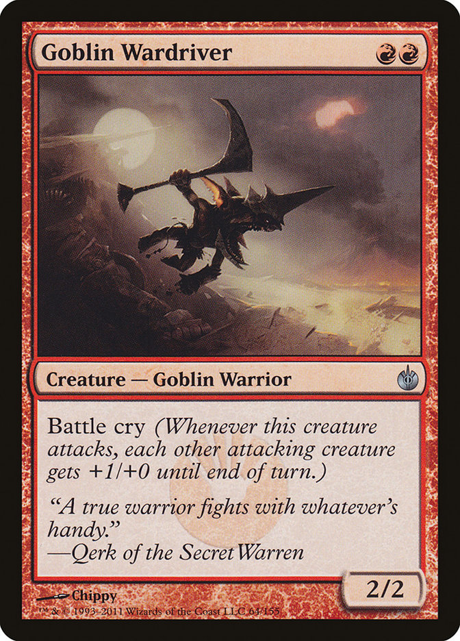 Goblin Wardriver [Mirrodin Besieged] | The Gaming-Verse