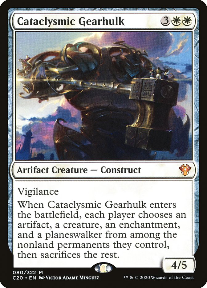 Cataclysmic Gearhulk [Commander 2020] | The Gaming-Verse