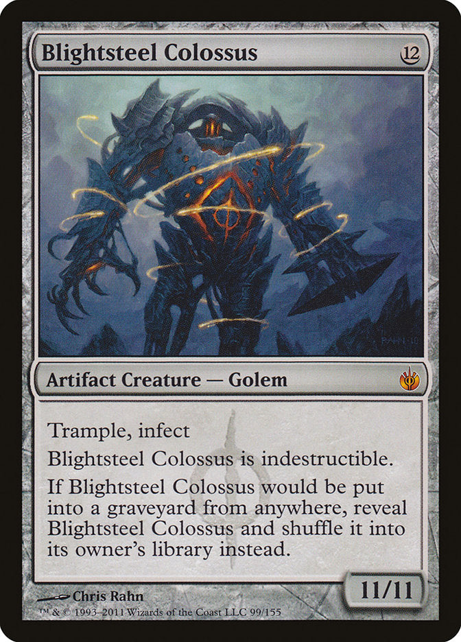 Blightsteel Colossus [Mirrodin Besieged] | The Gaming-Verse