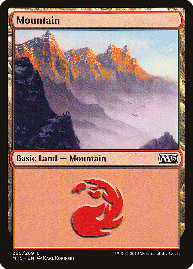 Mountain (#265) [Magic 2015] | The Gaming-Verse