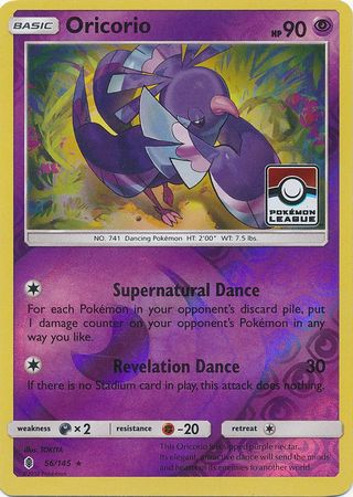 Oricorio (56/145) (League Promo) [Sun & Moon: Guardians Rising] | The Gaming-Verse