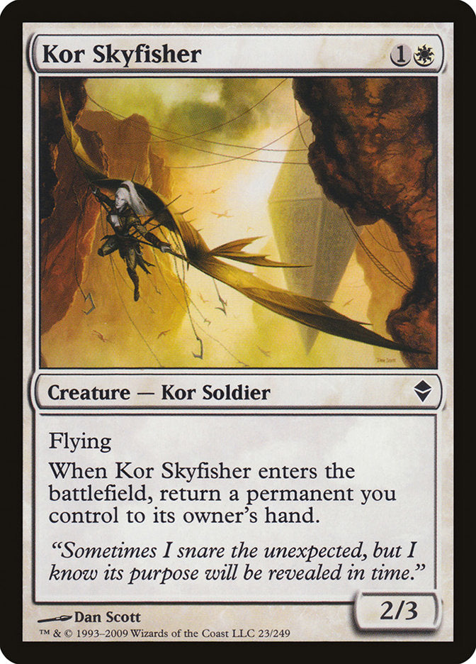 Kor Skyfisher [Zendikar] | The Gaming-Verse