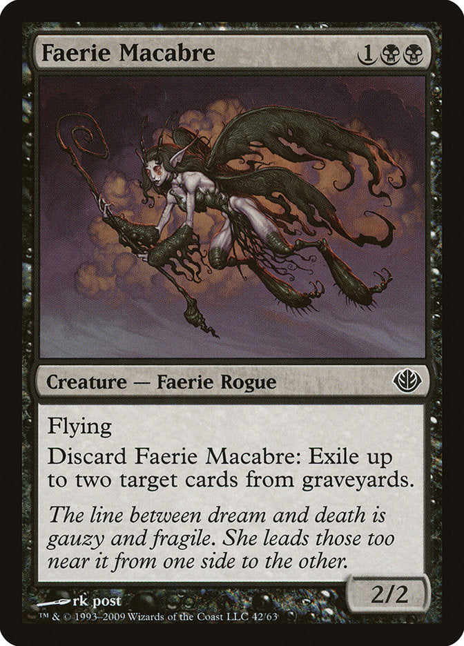 Faerie Macabre [Duel Decks: Garruk vs. Liliana] | The Gaming-Verse