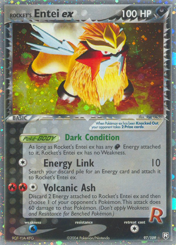 Rocket's Entei ex (97/109) [EX: Team Rocket Returns] | The Gaming-Verse