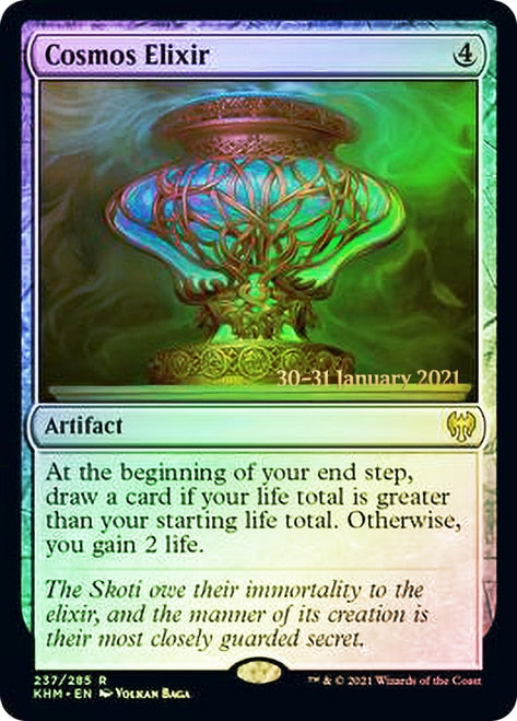 Cosmos Elixir  [Kaldheim Prerelease Promos] | The Gaming-Verse