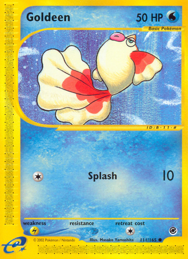 Goldeen (111/165) [Expedition: Base Set] | The Gaming-Verse