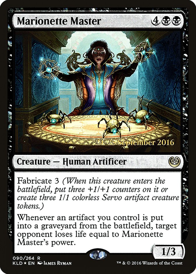 Marionette Master  (Prerelease) [Kaladesh Prerelease Promos] | The Gaming-Verse