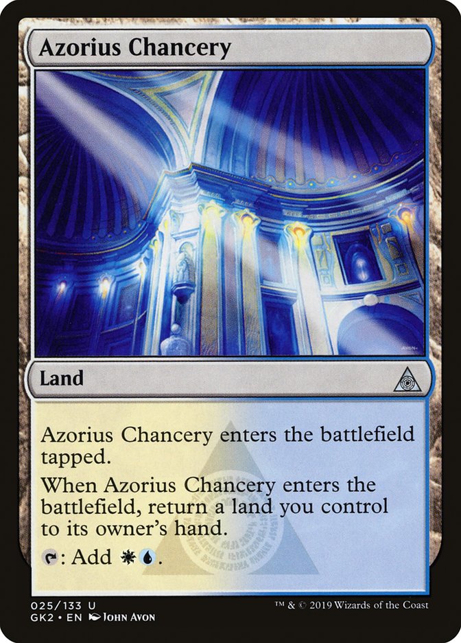 Azorius Chancery [Ravnica Allegiance Guild Kit] | The Gaming-Verse