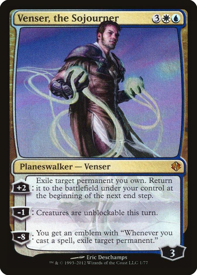 Venser, the Sojourner [Duel Decks: Venser vs. Koth] | The Gaming-Verse