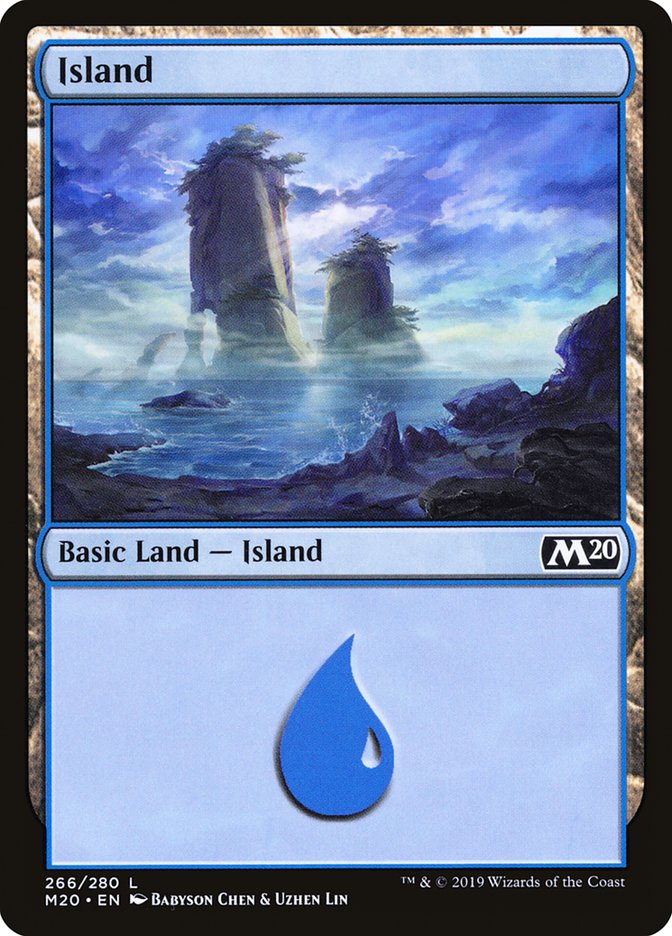 Island (#266) [Core Set 2020] | The Gaming-Verse