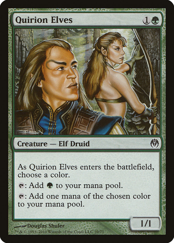 Quirion Elves [Duel Decks: Phyrexia vs. the Coalition] | The Gaming-Verse