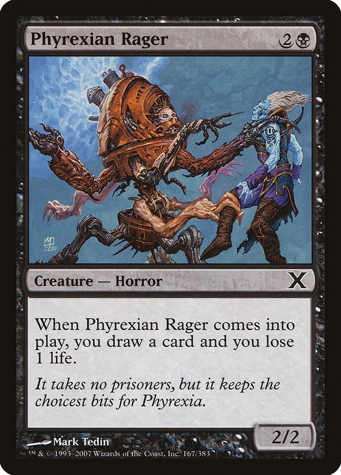 Phyrexian Rager [Tenth Edition] | The Gaming-Verse