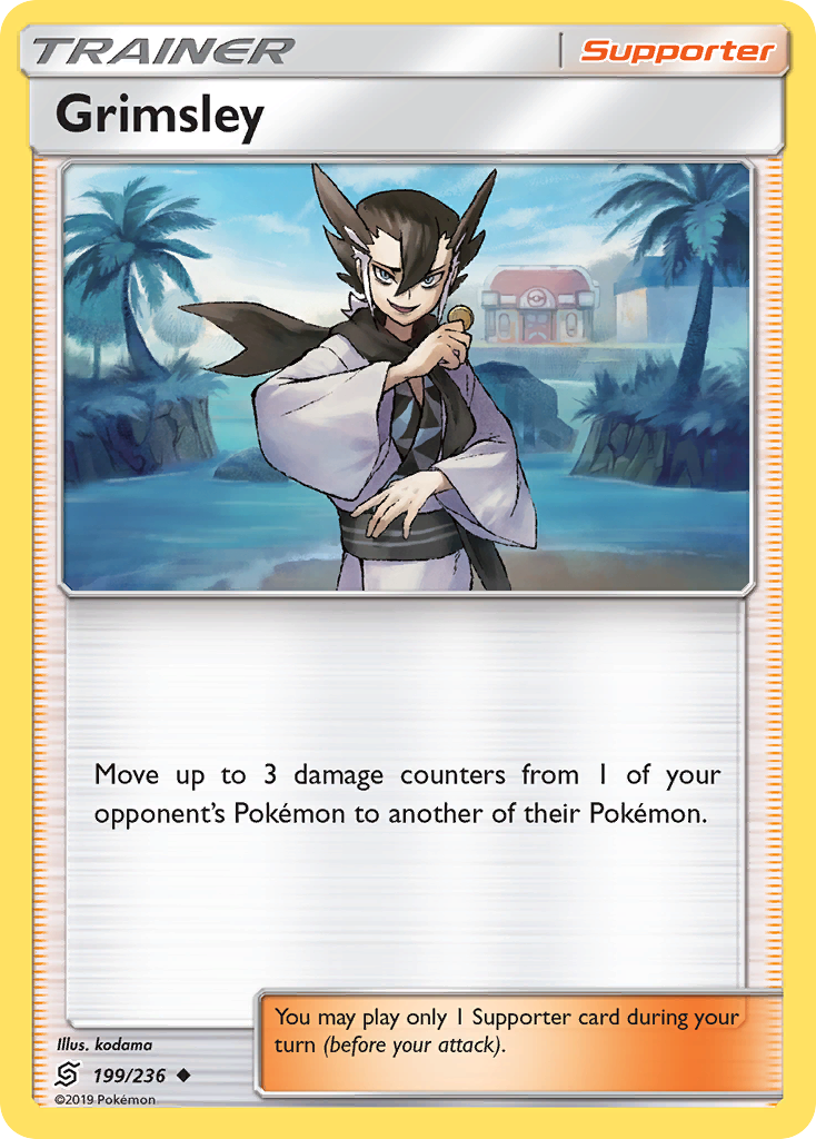 Grimsley (199/236) [Sun & Moon: Unified Minds] | The Gaming-Verse