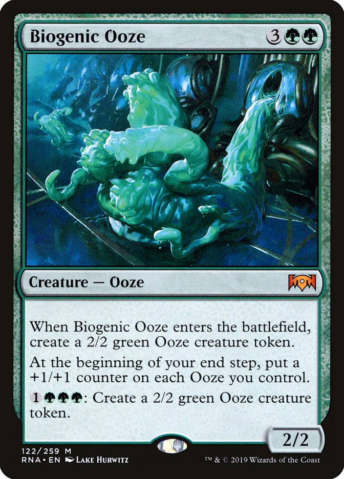 Biogenic Ooze [Ravnica Allegiance] | The Gaming-Verse