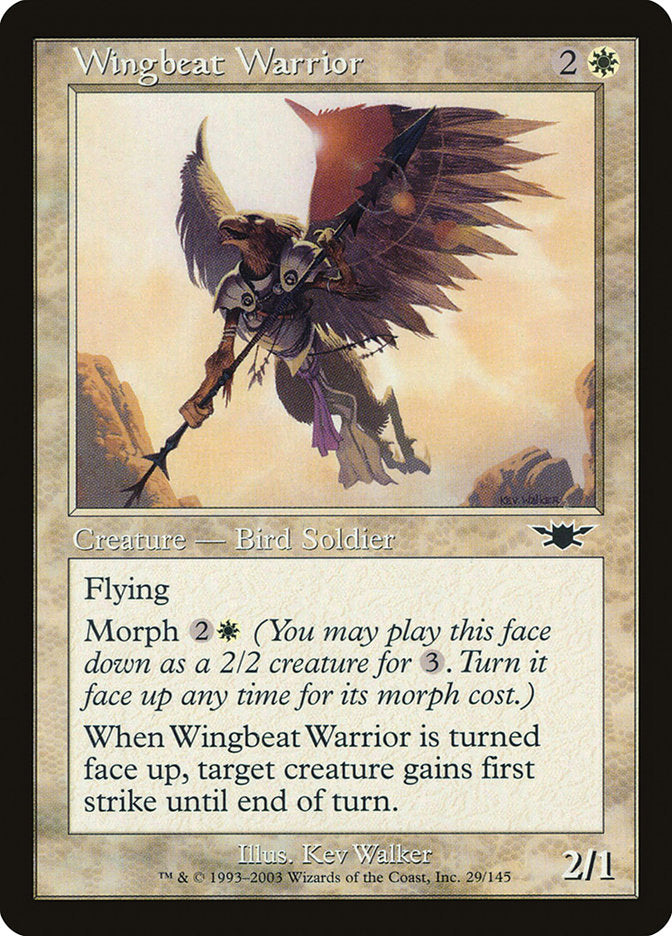 Wingbeat Warrior [Legions] | The Gaming-Verse