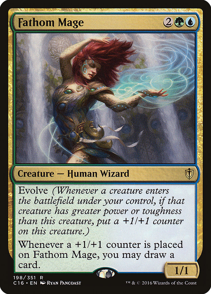 Fathom Mage [Commander 2016] | The Gaming-Verse