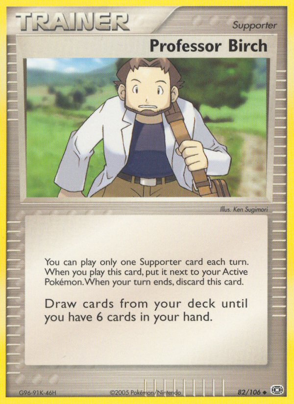 Professor Birch (82/106) [EX: Emerald] | The Gaming-Verse