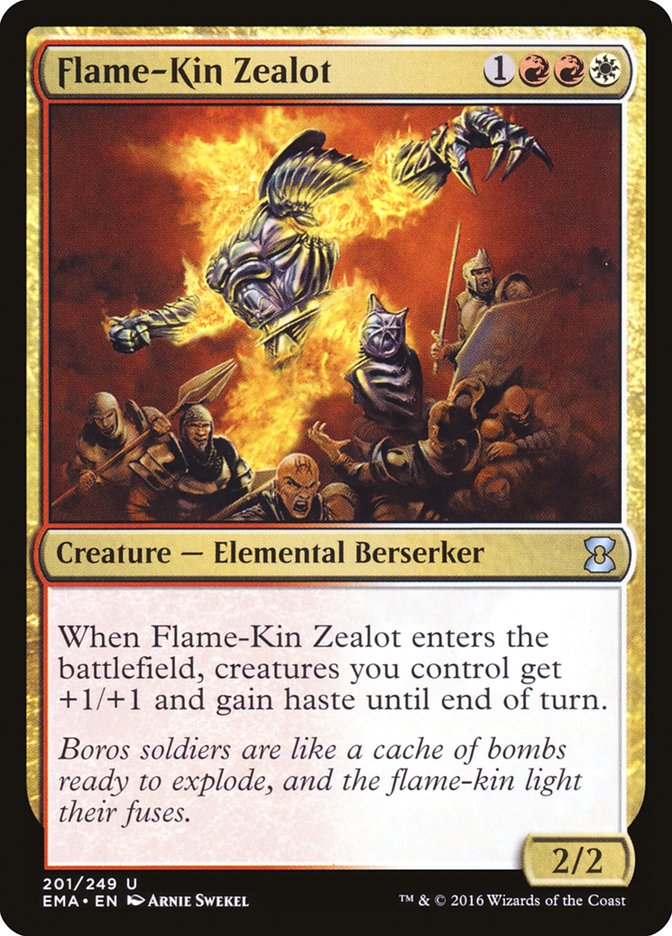 Flame-Kin Zealot [Eternal Masters] | The Gaming-Verse