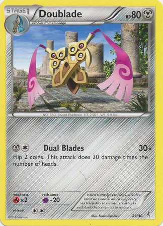 Doublade (23/30) [XY: Trainer Kit 1 - Bisharp] | The Gaming-Verse