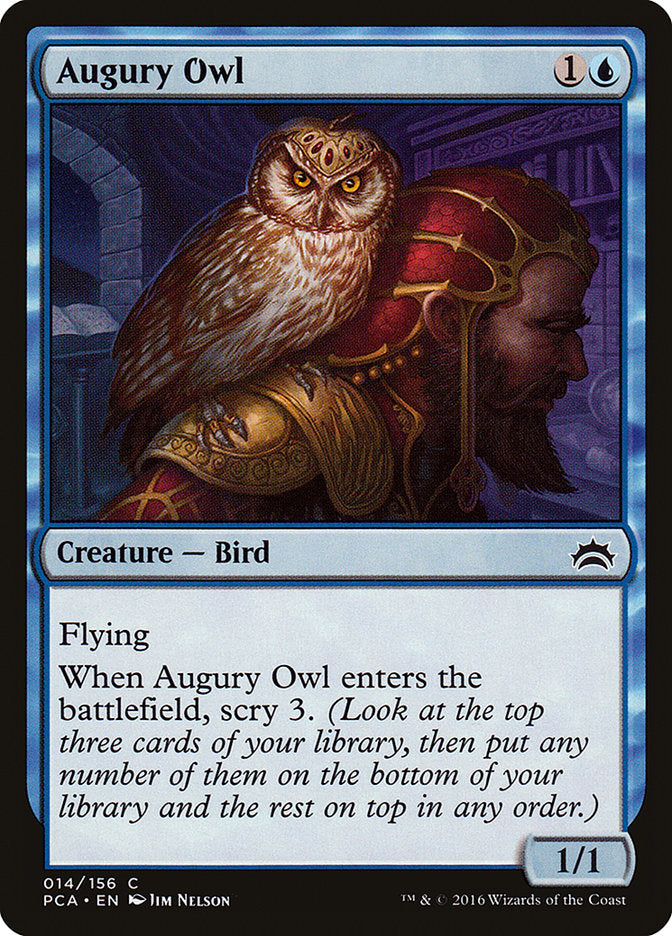 Augury Owl [Planechase Anthology] | The Gaming-Verse