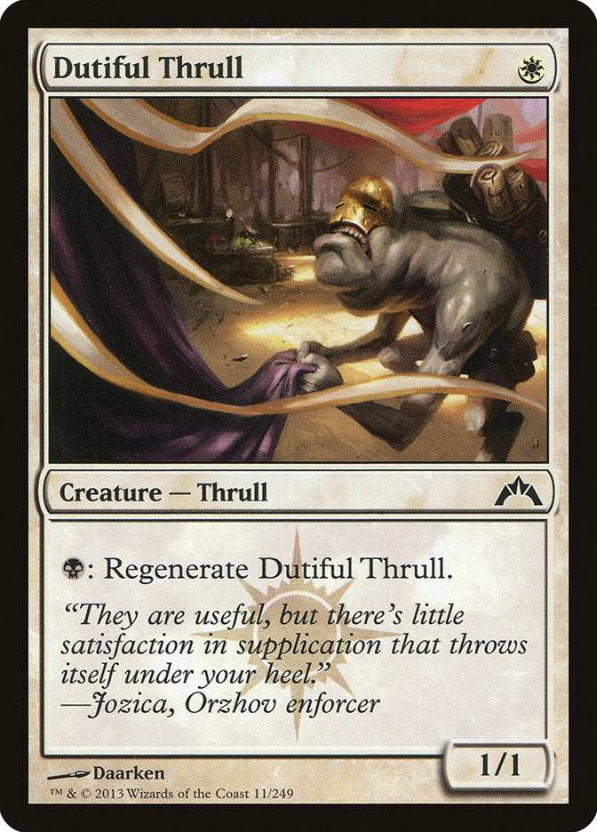 Dutiful Thrull [Gatecrash] | The Gaming-Verse