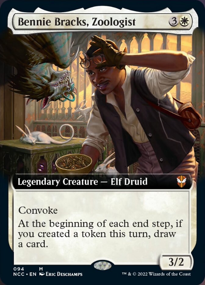 Bennie Bracks, Zoologist (Extended Art) [Streets of New Capenna Commander] | The Gaming-Verse