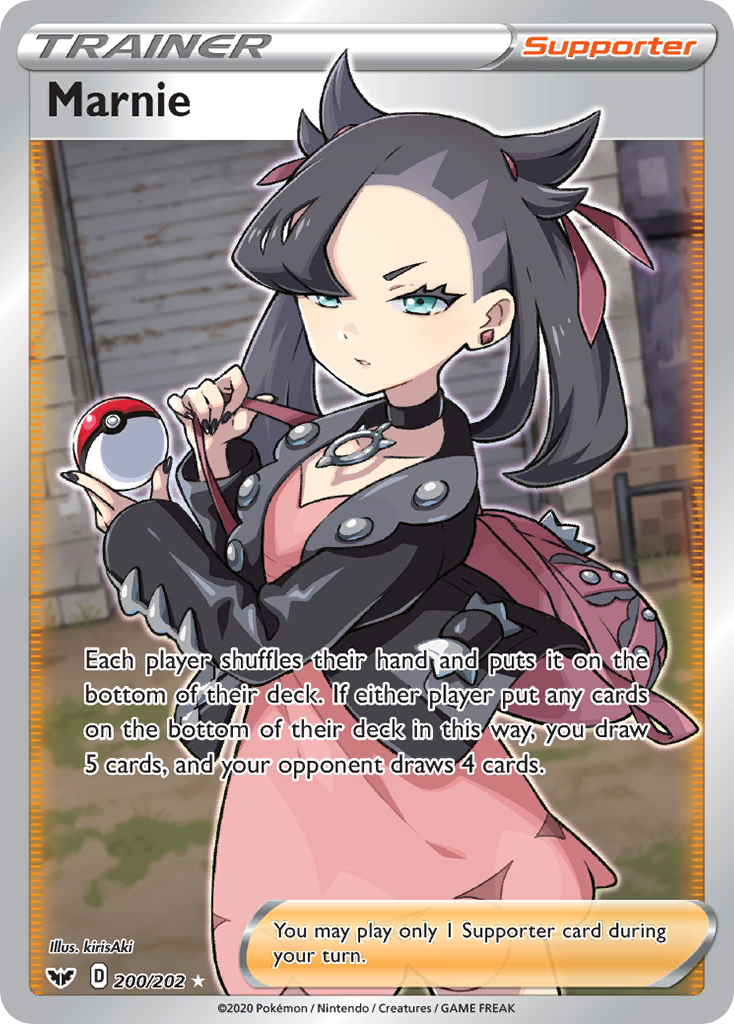 Marnie (200/202) [Sword & Shield: Base Set] | The Gaming-Verse