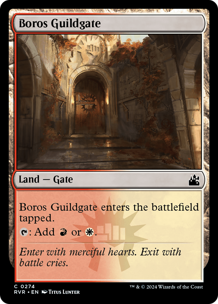 Boros Guildgate [Ravnica Remastered] | The Gaming-Verse