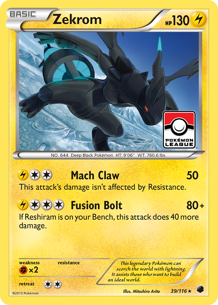 Zekrom (39/116) [Black & White: Plasma Freeze] | The Gaming-Verse