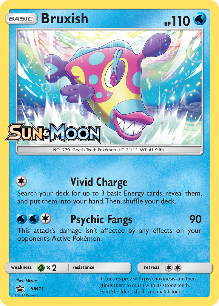 Bruxish (SM11) [Sun & Moon: Black Star Promos] | The Gaming-Verse