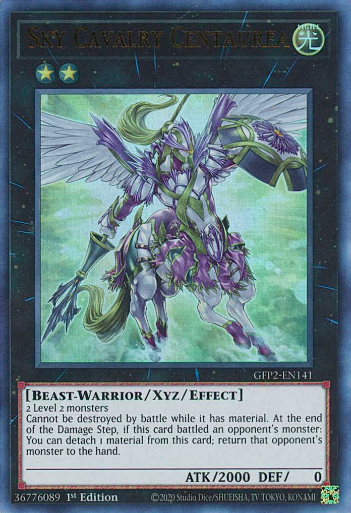 Sky Cavalry Centaurea [GFP2-EN141] Ultra Rare | The Gaming-Verse