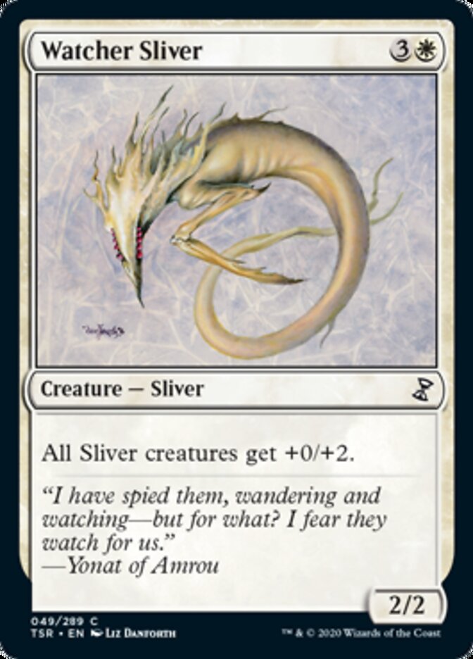 Watcher Sliver [Time Spiral Remastered] | The Gaming-Verse