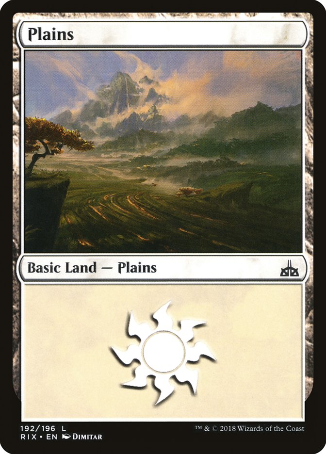 Plains (#192) [Rivals of Ixalan] | The Gaming-Verse