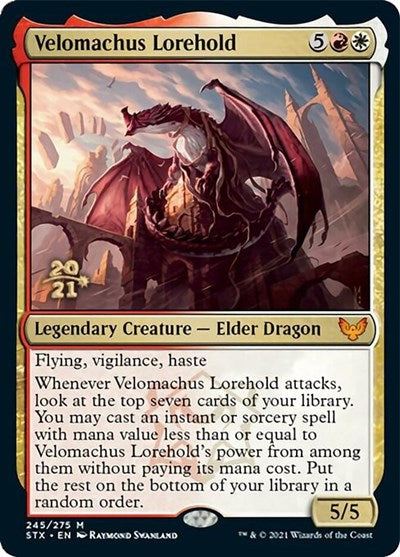 Velomachus Lorehold [Strixhaven: School of Mages Prerelease Promos] | The Gaming-Verse