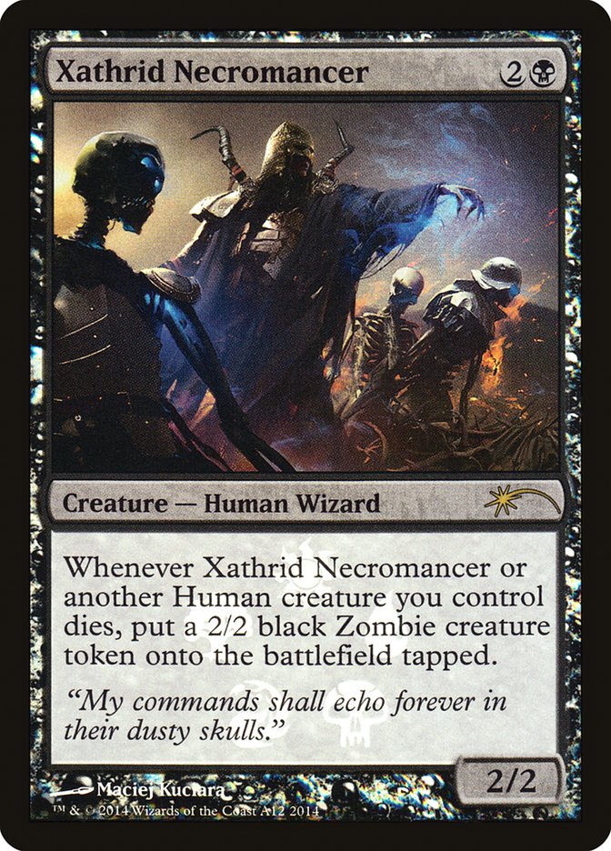 Xathrid Necromancer [Resale Promos] | The Gaming-Verse