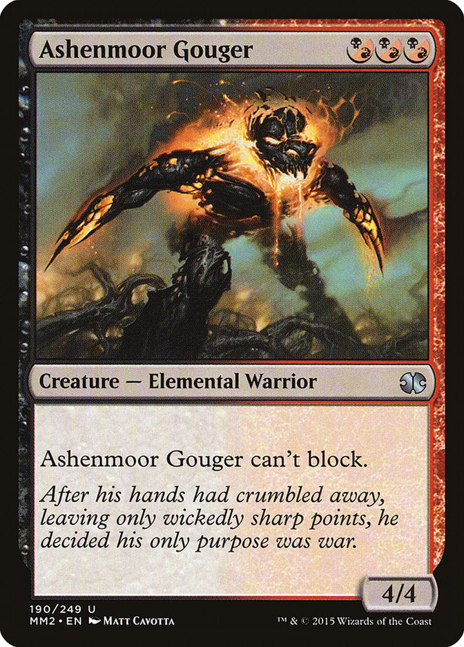 Ashenmoor Gouger [Modern Masters 2015] | The Gaming-Verse