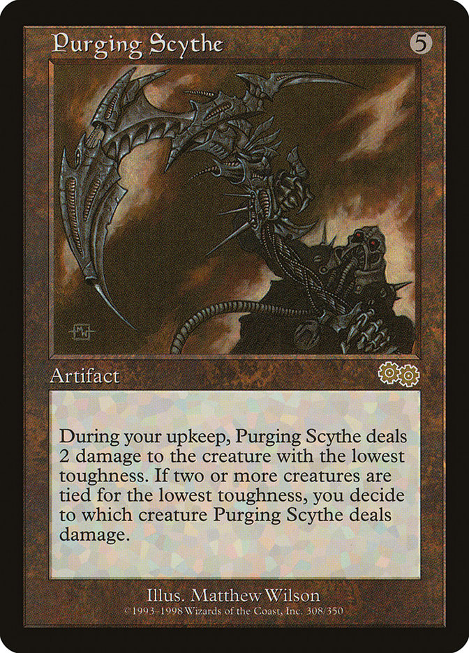 Purging Scythe [Urza's Saga] | The Gaming-Verse