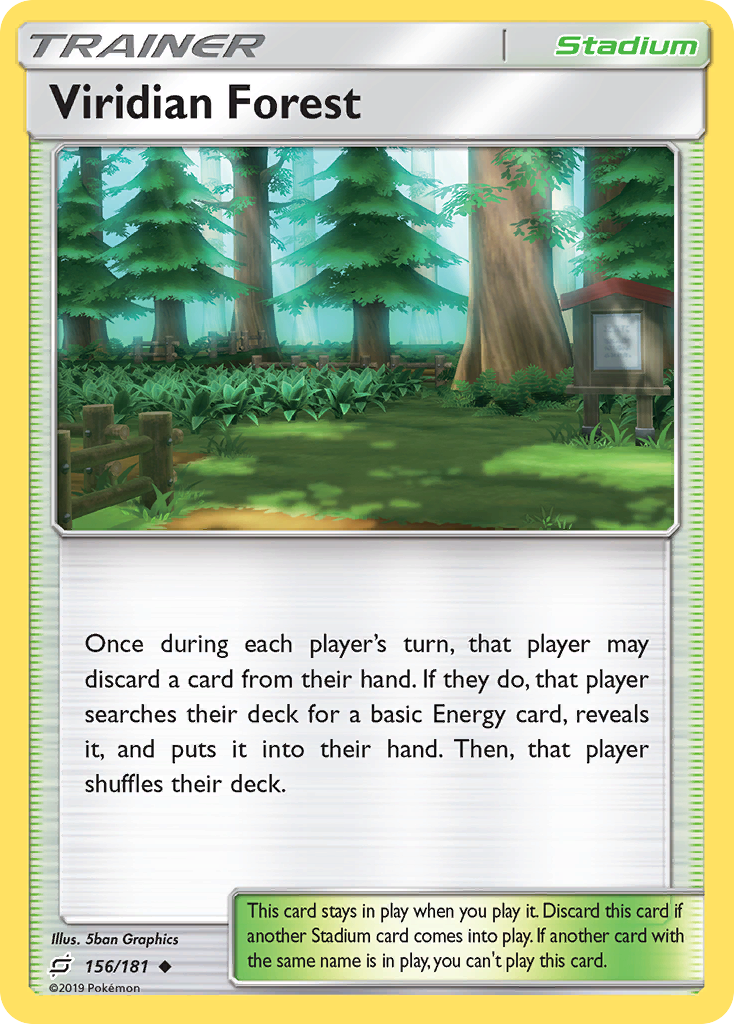 Viridian Forest (156/181) [Sun & Moon: Team Up] | The Gaming-Verse